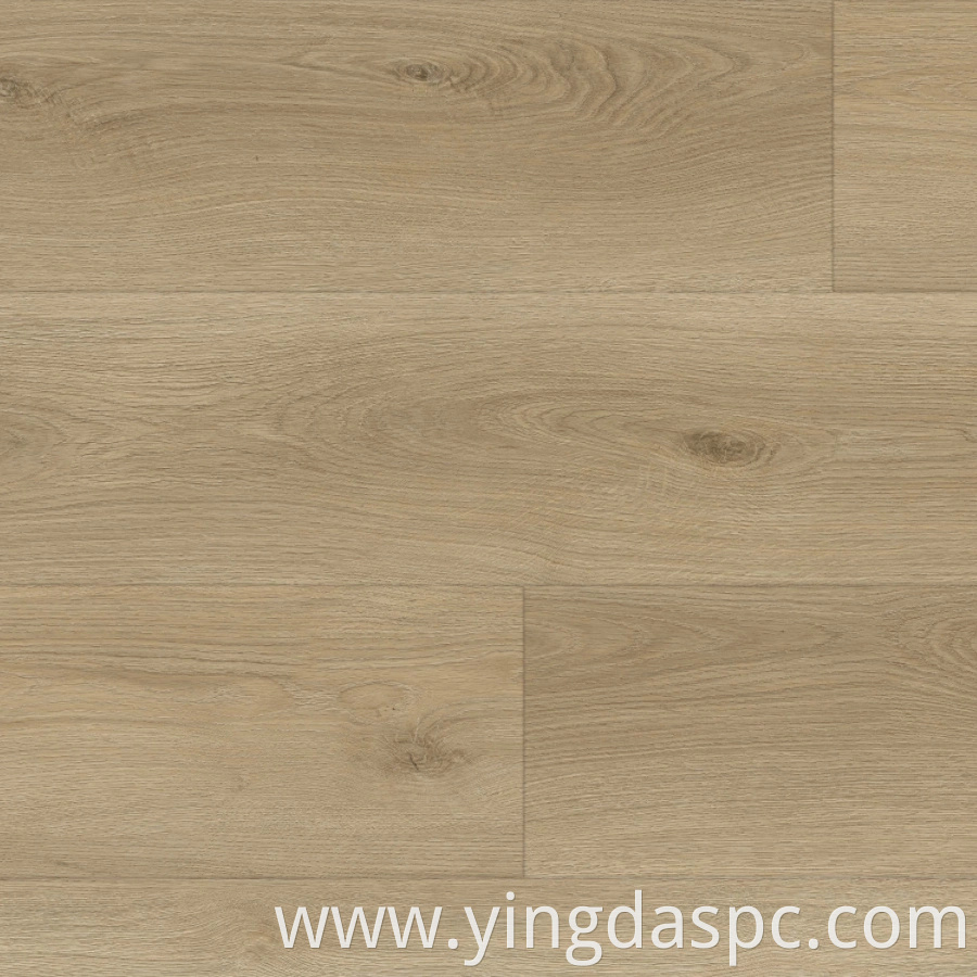 Rigid Waterproof Luxury Vinyl Plank 5mm Click Lock Herringbone Tiles Spc Flooring